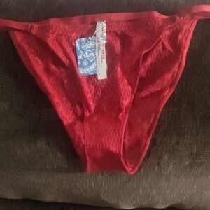 Free People Red Lace Intimates